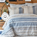 Karaca Home Aspen Mavi %100 Pamuk Tek Kişilik Nevresim Takımı