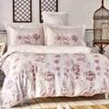 Karaca Home Roses Pudra Saten Çift Kişilik Nevresim Takımı