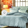 Karaca Home Charm Bold Mavi %100 Pamuk Saten Çift Kişilik Nevresim Takımı