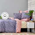 Karaca Home Sault İndigo Yavru Ağzı %100 Pamuk Çift Kişilik Nevresim Takımı