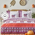Karaca Home Marsala Turuncu %100 Pamuk Çift Kişilik Nevresim Takımı