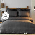 Karaca Home Charm Bold Antrasit %100 Pamuk Saten Tek Kişilik Nevresim Takımı