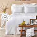 Karaca Home Atlas Gold %100 Pamuk Nakışlı Çift Kişilik Nevresim Takımı