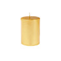 Karaca Home Silindir Mum 6,5x10cm Altın
