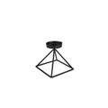 Karaca Home Geometri Mumluk Siyah 13x13cm