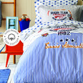 Karaca Home Challenge Mavi %100 Pamuk Tek Kişilik Genç Nevresim Takımı