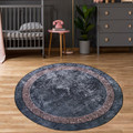 Karaca Home Circle Mess Baskılı Halı 100x100cm