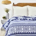 Karaca Home Colmar İndigo Çift Kişilik Battaniye