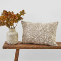 Karaca Home Leaf Ekru İç Dolgulu Kırlent 30x50cm