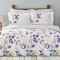 Karaca Home Primrose Mürdüm Çift Kişilik Nevresim Takımı
