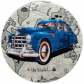 Karaca Circle Genç Bluecar Baskılı Halı 100x100cm