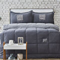 Karaca Home Softy Gri Çift Kişilik Cotton Comfort Set