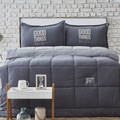 Karaca Home Softy Gri Tek Kişilik Cotton Comfort Uyku Seti