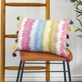 Karaca Home Mood Zigzag Multi İç Dolgulu Kırlent 30x50 cm