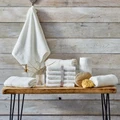 Karaca Home Olie Offwhite %100 Pamuk 10'lu Havlu Seti 50x90 cm