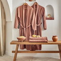 Karaca Home 4 Element Terracotta Şal Yaka Bornoz L/XL Ateş