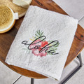 Karaca Home Aloha Nakışlı Yüz Havlusu 50x90 cm