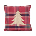 Karaca Home Woodland Kırmızı Ağaçlı Cozy Kırlent 45x45 cm