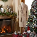 Karaca Home Woodland Bej Cozy Erkek Sabahlık L/XL