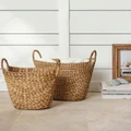 Karaca Home Lora Hasır Oval Sepet 40 cm