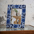 Karaca Home Blue White Lora Çerçeve 10x15 cm
