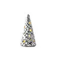 Karaca Home New Year Yılbaşı Tree Led Işıklı Obje Silver 8,4x17cm