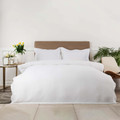 Karaca Home White Collection Freya Beyaz Nakışlı Percale Çift Kişilik Nevresim Takımı 
