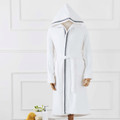 Karaca Home White Col Gri Melanj Bornoz S/M