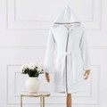 Karaca Home White Col Bej Melanj Bornoz L/XL