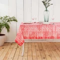 Karaca Home Despina Fuşya Baskılı Masa Örtüsü 150 cm x 240 cm
