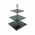 Karaca Home Line Dekoratif 3 Katlı Gold Kek Standı 25 cm