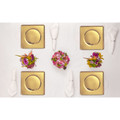 Karaca Home Glamour 6 Parça Metal Supla Gold
