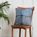 Karaca Home Costore Baskılı Kırlent 35x55 cm Mavi