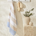 Karaca Home Ella %100 Pamuk Peştemal 130x170 cm Gri-Lacivert 