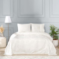 Karaca Home Aura Beyaz Dantelli %100 Pamuk Private Çift Kişilik Pike Set