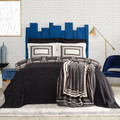 Karaca Home Carisa Siyah Çift Kişilik Winter Set 