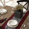 Karaca Home Zebra Desenli Runner 140x200 cm 