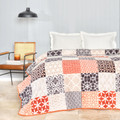 Karaca Home Calve Terracotta Çift Kişilik İspanyol Battaniye