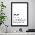 Karaca Home Love Çerçeve Görünümlü Tablo