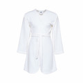 Karaca Home Paris Off White Slim Short %100 Pamuk Bornoz L/XL