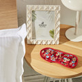 Karaca Home Flowers Lavantalı Uyku Bandı Kırmızı