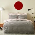 Karaca Home Polka %100 Pamuk Çift Taraflı Çift Kişilik Nevresim Takımı Siyah