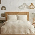 Karaca Home Lotus %100 Pamuk Çift Kişilik Nevresim Takımı Bej