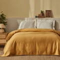 Karaca Home Tory Müslin Çift Kişilik Pike 200x230 cm Sarı