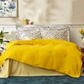 Karaca Home Noya %100 Pamuk Çift Kişilik Pike Takımı Sarı