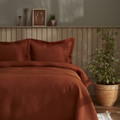 Karaca Home Mocha Çift Kişilik Yatak Örtüsü Terracotta