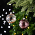Karaca Home New Year Glitter Ağaç Süsü Seti 4 Parça 8 cm