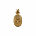 Karaca Home Lesley Dekoratif Kapaklı Ananas Mum Gold 7x7x13