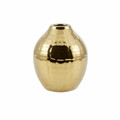 Karaca Home Lesley Dekoratif Oval Vazo Gold 