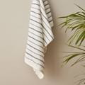 Karaca Home Denim Blue Striped​​​​​​​ %100 Pamuk Yüz Havlusu 50x90 cm Beyaz